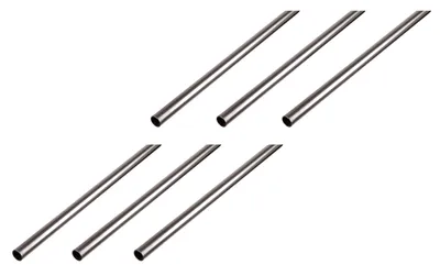 Immagine prodotto di Alberts 6 x tubo tondo, acciaio grezzo, Ø16 x 1 mm, lunghezza 2 m