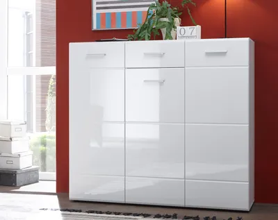 Produktbild von Schuhschrank Schuhablage Kommode Schuhkommode Schrank Flurmöbel "Olivia III"
