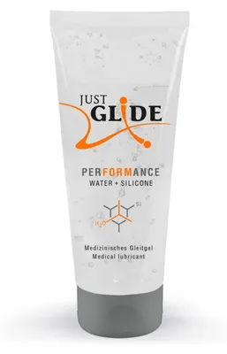Obrázok produktu pre Výkonný Silikónový Lubrikant Na Báze Vody 200Ml Just Glide