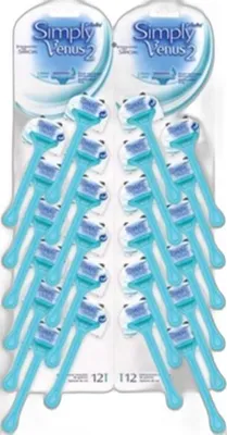 Obrázok produktu pre Gilette Simply Venus 24 ks jednorazových holiacich strojčekov 2 čepieľky SLIDE