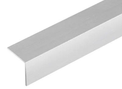 Zdjęcie produktu dla Kątownik aluminowy 10x10x1mm Cezar Naturalny surowy 2m