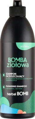 Produktbild von JOANNA Herbal Bomb Reinigungsshampoo für fettiges und normales Haar 500 ml