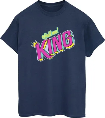 Produktbild von Disney - "The Lion King Classic King" T-Shirt für Damen BI29518 (S) (Marineblau)