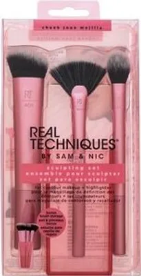 Produktbild von Real Techniques Sculpting Set, Synthetisch, Schwarz, Pink, Frauen, 4 Stück(e)