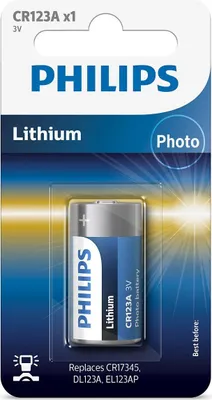 Produktbild von Philips Minizellen Batterie CR123A/97