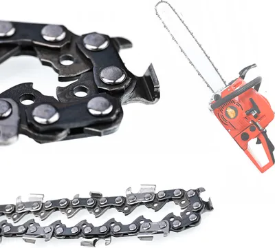 Produktbild von Rosfix Kettensägekette 16" – 64 Treibglieder, 0,325" Teilung, 1,3mm Nut | Halbmeißelzahn, 65Mn Stahl | Vibrationsarm & Rückschlagschutz
