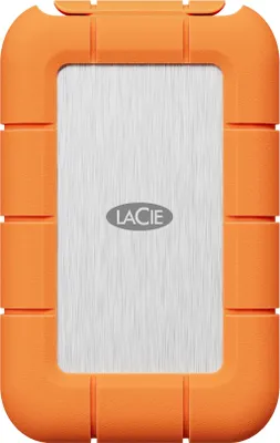 Immagine prodotto di LaCie STND4000400, 4 TB, USB Type-C, USB4 Gen 3x2, 4000 MB/s, arancione, acciaio inossidabile