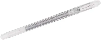 Image de Roller à encre gel Signo UM-120 SP 0,6 argent Paquet de 12 pièces