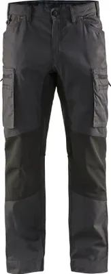 Produktbild von Blakläder Service Bundhose 1459 1146 mit Stretch in dunkelgrau/schwarz, Größe:46