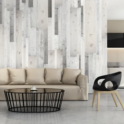 Produktbild von PURO TAPETE - Realistische Tapete ohne Rapport und Versatz 10m Vlies Tapetenrolle Wandtapete modern design Fototapete - Holz f-A-0367-j-a