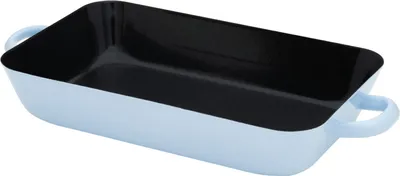 Obrázek produktu pro Riess Pánev na smažení 33/22 cm smaltovaná na pečení modrá