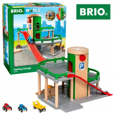Produktbild von BRIO 33204 Parkhaus Holz Spielzeug für Kinder