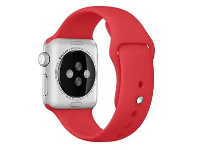 Produktbild von Apple MLD82ZM/A, Band, Smartwatch, Rot, Apple, Fluor-Elastomer
