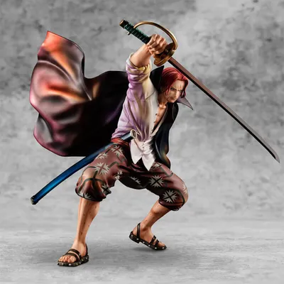 Produktbild von Megahouse One Piece P.o.p. Playback Memories Red-haired Shanks Figur Braun Braun One Size