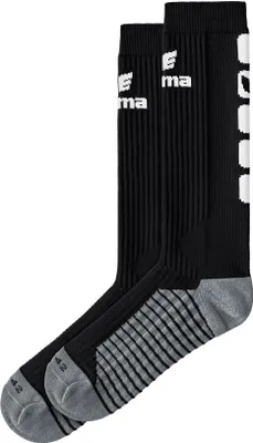 Produktbild von erima CLASSIC 5-C Socken lang schwarz/weiß 31-34
