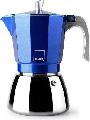 Obrázek produktu pro Ibili Elba Blue Kávovar na 3 šálky Modrá Modrá Jedna velikost