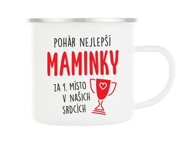 Obrázek produktu pro Plechový hrnek pro nejlepší maminku