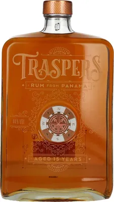 Image de Traspers 15 Years Old Rum from Panama 44% Vol. 0,7l