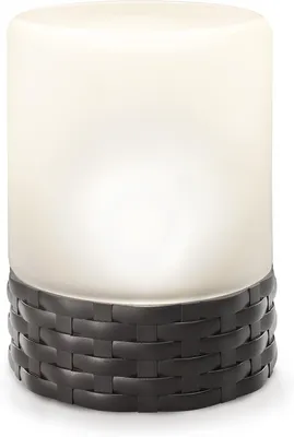 Zdjęcie produktu dla Lampa solarna Rattan Style, LED, akumulator, H=15cm, odporna na warunki atmosferyczne