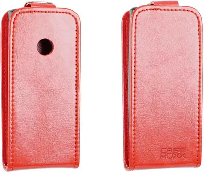 Produktbild von caseroxx Schutz Tasche Hülle Flip Cover kompatibel mit Nokia 105/110 4G (2023, 2024), 105/110 4G (2nd Edition), Smartphone Tasche Flip Cover in rot