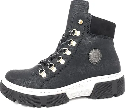 Produktbild von Damenstiefeletten Rieker X8633-01 schwarz 38