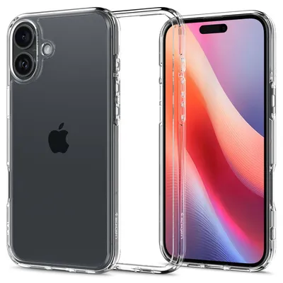 Immagine prodotto di Spigen Ultra Hybrid, Custodia, Apple, iPhone 16 Plus, 17 cm (6,7"), Trasparente