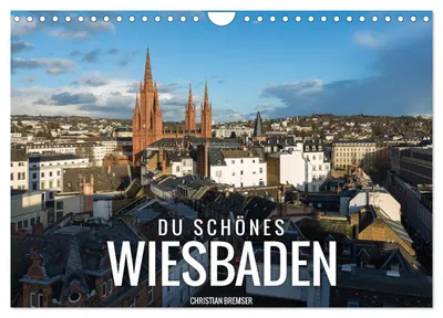 Produktbild von Du schönes Wiesbaden (Wandkalender 2027 DIN A4 quer), CALVENDO Monatskalender
