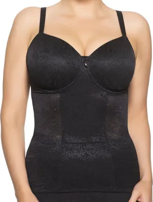 Produktbild von Ulla Alice BH-Hemd BH-Liner mit Shape Funktion aus hoch funktioneller Power-Lace Qualität, Der Bund ist mit Silikon-beschichtetem Paspelband eingefasst, Die Trägerbreite variiert in Abhängigkeit der Größe (bis max. 30mm)