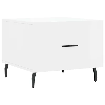 Produktbild von Couchtisch Hochglanz-Weiß 50x50x40 cm Holzwerkstoff