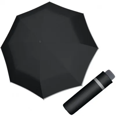 Obrázek produktu pro Doppler Kids Mini LIGHT UP BLACK - dětský skládací deštník