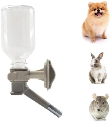 Produktbild von Mini-Trink- und Futterbecher für Hunde und Katzen - 330 ml - flexibler Tiertrinkbecher für kleine Haustiere