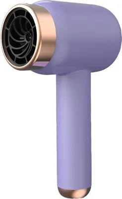 Immagine prodotto di Asciugacapelli senza fili ZELURXX, 3 velocità, 1000 W, asciugatura rapida, silenzioso, regolazione intelligente della temperatura, ricaricabile, viola