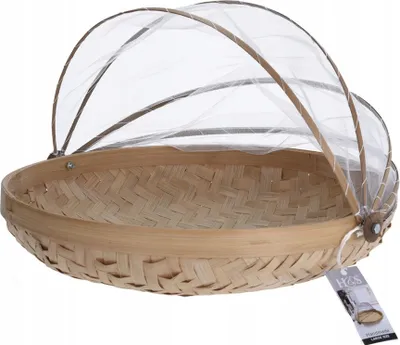 Immagine prodotto di Cestino per il pane in bambù, pratico contenitore per alimenti da cucina