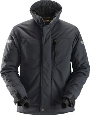 Produktbild von Snickers AllroundWork 37.5® gefütterte Arbeitsjacke Stahlgrau-Schwarz-S