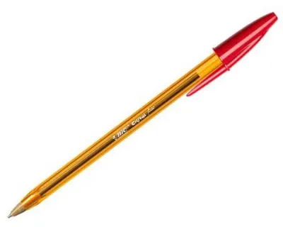 Produktbild von BIC 872720, Stick pen, Rot, Rot, Transparent, Kunststoff, Kunststoff, Fine