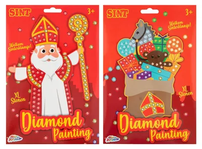 Zdjęcie produktu dla Grafix Sinterklaas mozaika diamentowa - kamienie XL