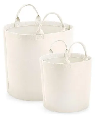 Produktbild von Bagbase - Kübel, Filz LT590 (30 cm x 30 cm) (Weiches Weiß)