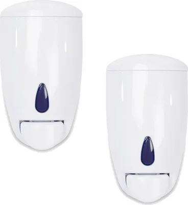 Produktbild von Seifenspender Quicky - Kunststoff - 500 ml - weiß - 2 Wandspender