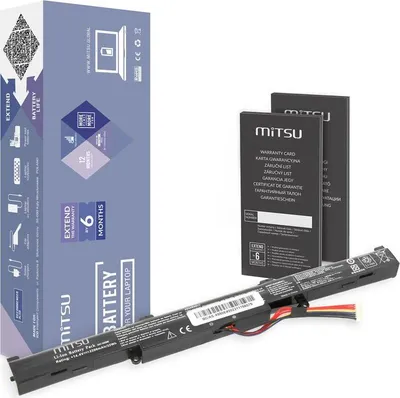 Immagine prodotto di %Mitsu Asus A550E, K550E 2200 mAh