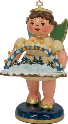 Produktbild von Engel mit Schwibbogen (6,5cm) von Hubrig Volkskunst