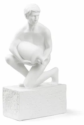 Image de Spring Copenhagen - Figurine en porcelaine « Signe du zodiaque : Verseau (homme) »