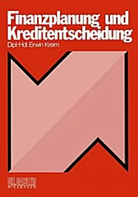 Produktbild von Finanzplanung und Kreditentscheidung