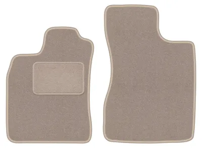Image de Tapis avant en moquette pour Renault Twingo I 1993-2006 (à hayon) – 2 pièces, beiges, sur mesure – Wielganizator LUX