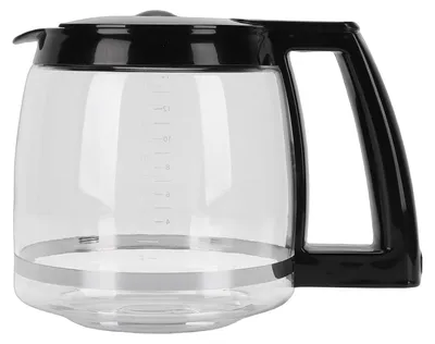 Image de Carafe en verre pour cafetière, facile à nettoyer, résistante à la chaleur et au froid, remplacement pour cafetière Cuisinart de 14 tasses (2,1 litres), avec poignée