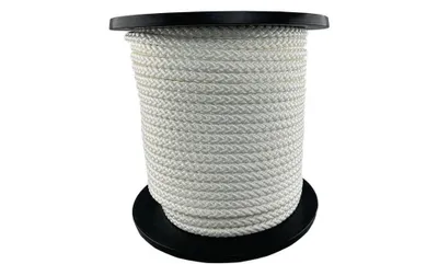 Immagine prodotto di Corda a ruota d.6mm bianca a treccia piena con anima OVERMANN