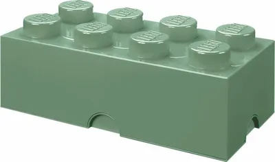 Immagine prodotto di Room Copenhagen LEGO Storage Brick 8 sand green - RC40041747