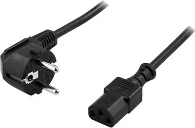 Obrázok produktu pre Deltaco DEL-109-LSZH, 2 m, CEE7/7, IEC C13, 250 V, 10 A