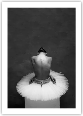 Produktbild von Poster - Poster ohne Rahmen - Ballerina Rücken Stück - 50x70 cm - Wand Bild - Wanddeko - Wandbilder - Kunstposter - Wandposter - Bilder - Kunstdruck - Wanddekoration - Wandbild - P2XPA50x70-4729