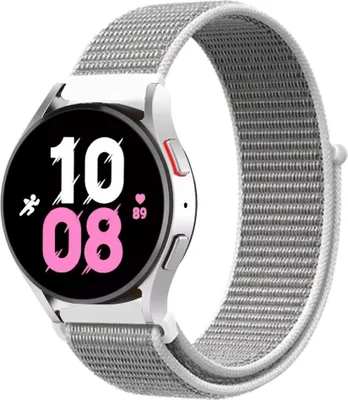 Produktbild von Strap-it Samsung Galaxy Watch 5 - 44mm Nylonarmband (Muschel)
