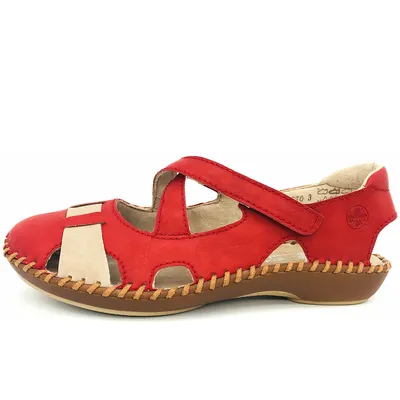 Produktbild von Rieker Damen Halbschuhe in Rot, Größe 40